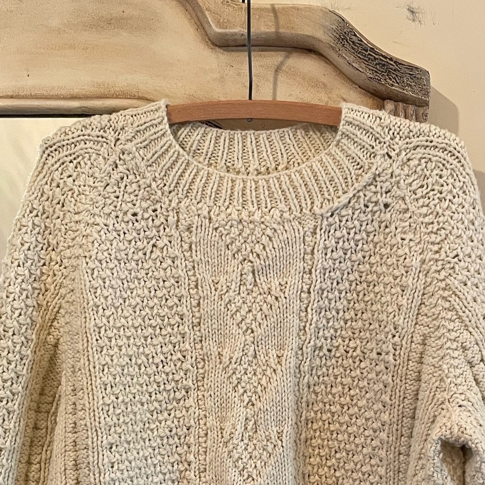 Vintage Fisherman Woolen Sweater - Picture 3 of 3